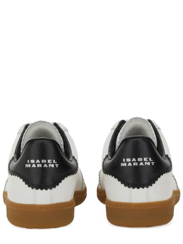 Bryce Logo Tab Low Top Sneakers White - ISABEL MARANT - BALAAN 4