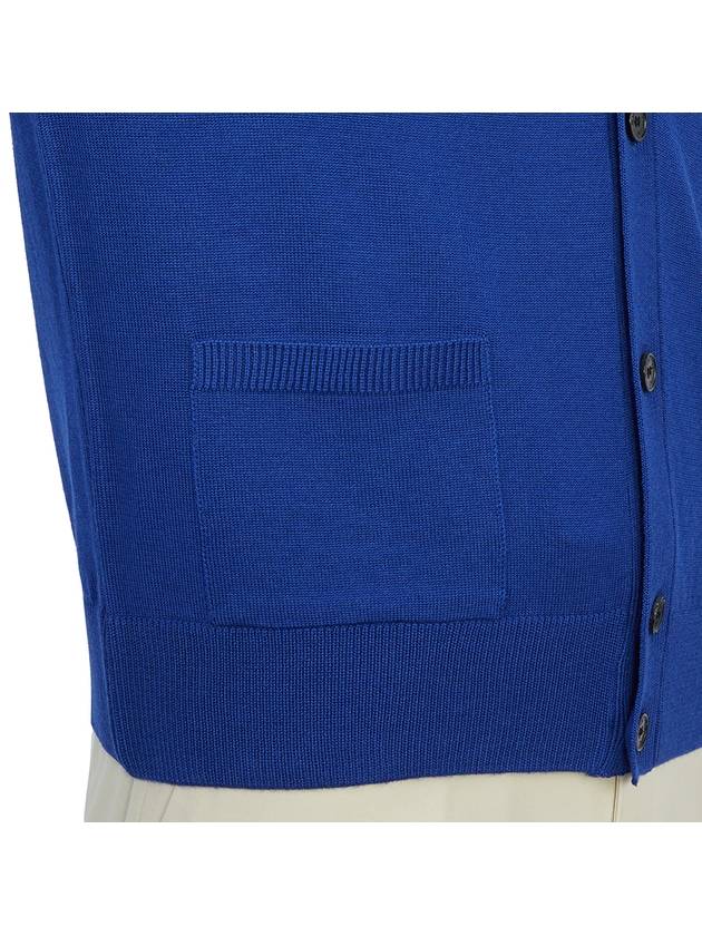 Fox Head Patch Classic Cardigan Deep Blue - MAISON KITSUNE - BALAAN 10