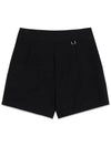 Daisy Waist Short Pants Black MCSS24SPT2PK - MACKY - BALAAN 3