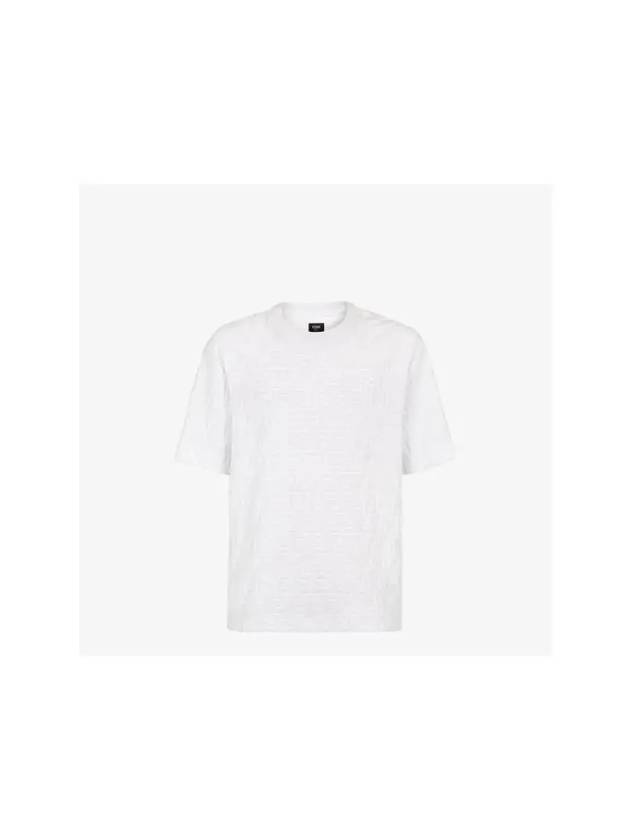 FF cotton short sleeve t shirt FY0936ARYPF0QA0 - FENDI - BALAAN 1