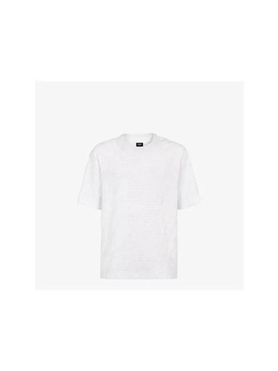 FF Terry Short Sleeve T Shirt - FENDI - BALAAN 2