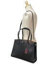 Robinson Satchel Tote Bag Black - TORY BURCH - BALAAN 3