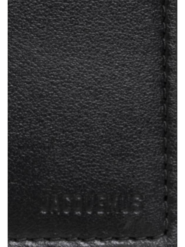 Le Porte Carte Bambino Flap Card Wallet  Black - JACQUEMUS - BALAAN 3