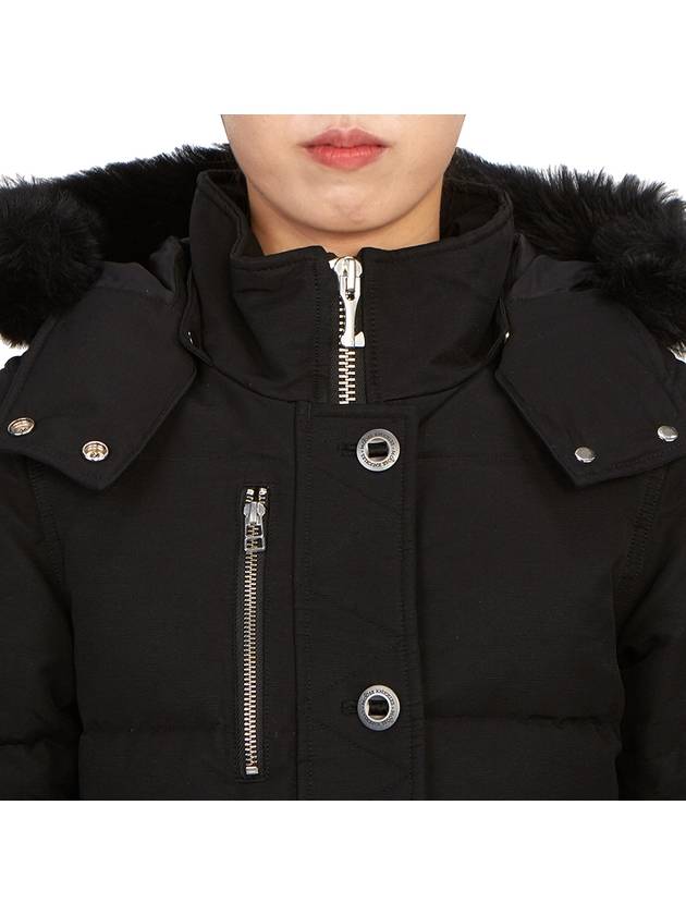 Original Threequarter Jacket Black Fur Black - MOOSE KNUCKLES - BALAAN 9