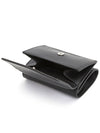 Logo Leather Card Wallet Black - SALVATORE FERRAGAMO - BALAAN 5