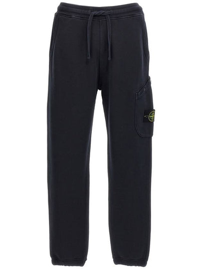 Cotton Cargo Jogging Pants Navy - STONE ISLAND - BALAAN 2