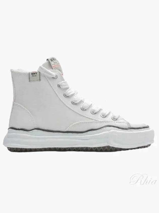 Peterson OG Sole Canvas High Top Sneakers White - MIHARA YASUHIRO - BALAAN 2