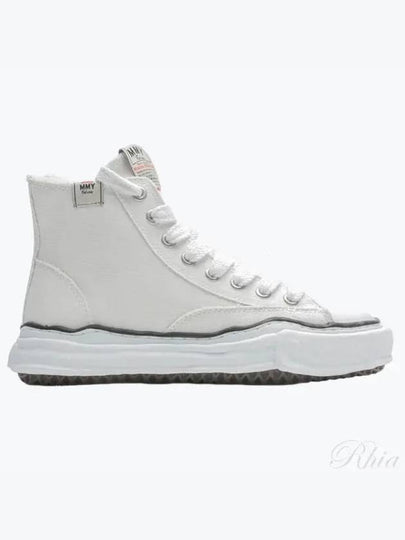 Peterson OG Sole Canvas High Top Sneakers White - MIHARA YASUHIRO - BALAAN 2