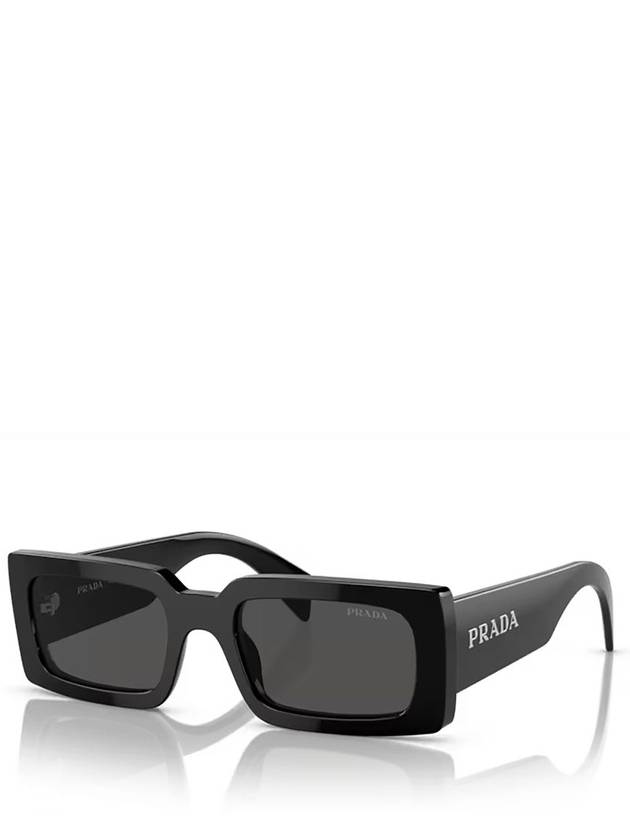 Eyewear Logo Sunglasses Black - PRADA - BALAAN 3