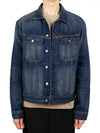 Cotton Denim Jacket Blue - TOM FORD - BALAAN 2