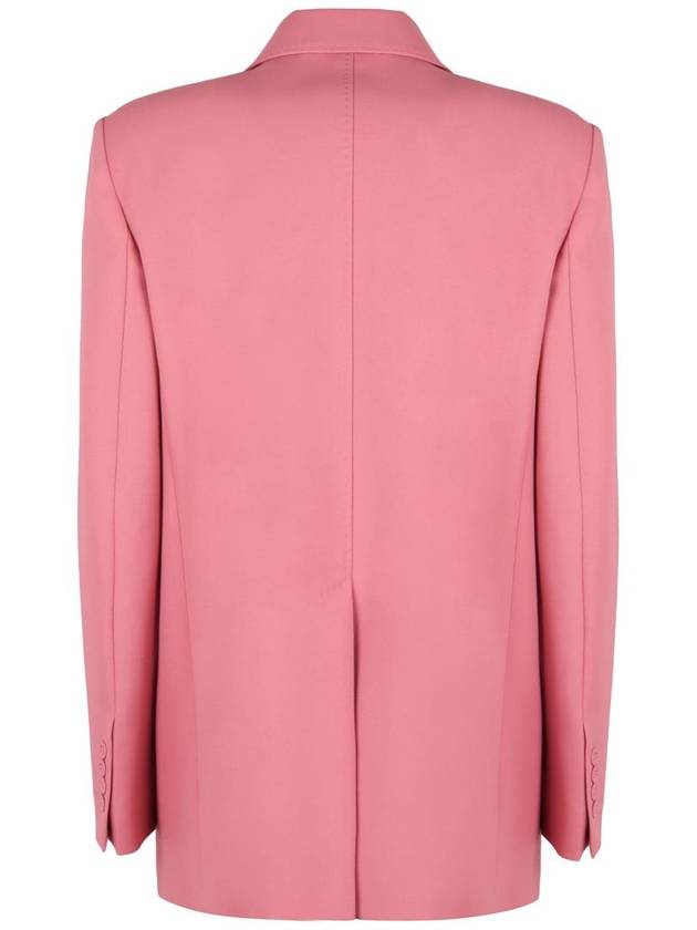 Max Mara Studio Lamella Double-Breasted Wool Blazer - MAX MARA - BALAAN 2