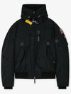 Gobi Logo Bomber Down Padded Jacket Black - PARAJUMPERS - BALAAN 3