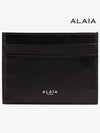 Openwork Logo Card Wallet Black - ALAIA - BALAAN 4