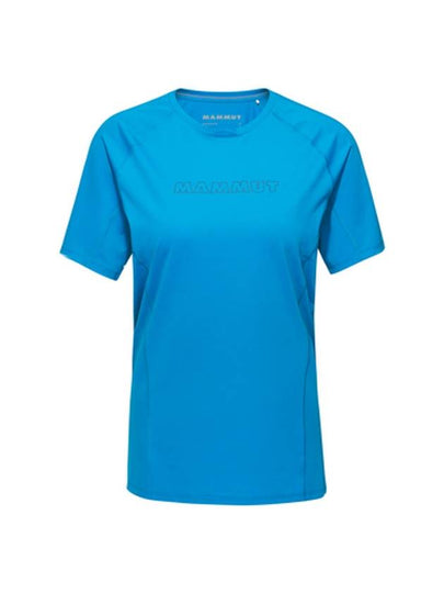 Selun FL Logo Short Sleeve T-shirt Glacier Blue - MAMMUT - BALAAN 2