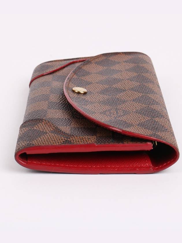 Damier Kaisa Flap Women s Long Wallet - LOUIS VUITTON - BALAAN 6