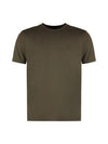 short sleeve t-shirt 16CMTS044A005100W 683 green - CP COMPANY - BALAAN 1