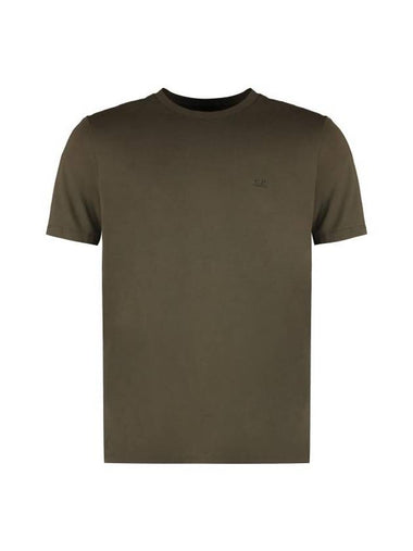 30/1 Jersey Goggle Short Sleeve T-Shirt Green - CP COMPANY - BALAAN 1