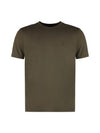 30/1 Jersey Goggle Short Sleeve T-Shirt Green - CP COMPANY - BALAAN 1