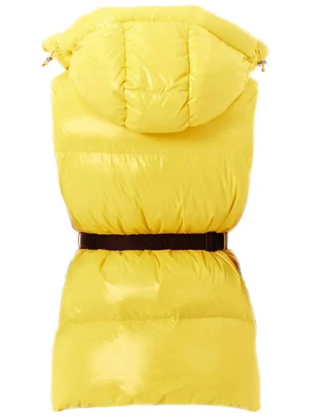 ALLORO logo padded vest yellow VDDV95236K0001 YEL - DUVETICA - BALAAN 3