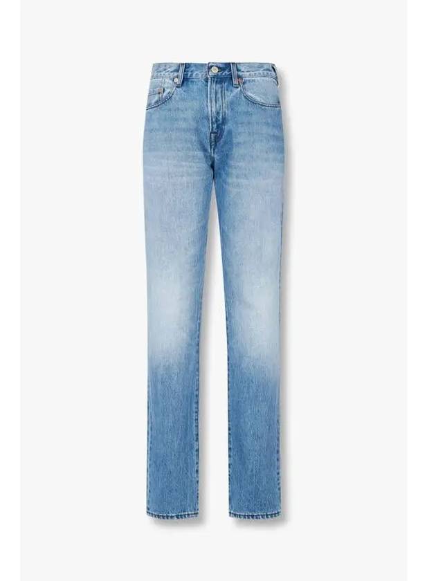 PS tapered washed denim pants indigo - PAUL SMITH - BALAAN 1