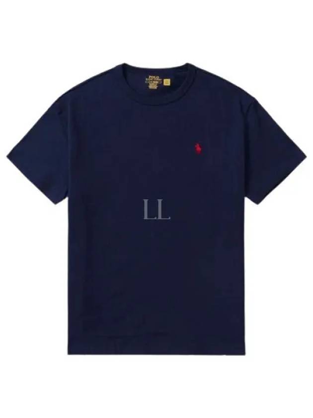 Pony Logo Classic Fit Short Sleeve T-Shirt Navy - POLO RALPH LAUREN - BALAAN 2