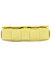 Cassette Intrecciato Small Cross Bag Yellow - BOTTEGA VENETA - BALAAN 7