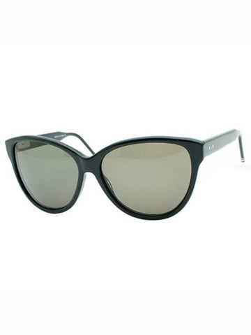 Sunglasses TB502ATBLK595 Black - THOM BROWNE - BALAAN 1