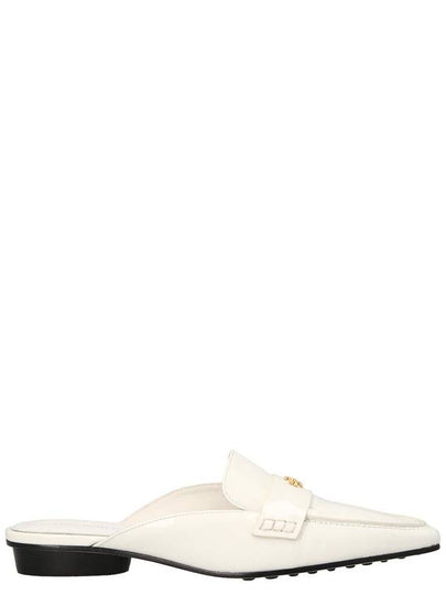 Pointed Backless Bloafer White - TORY BURCH - BALAAN 2