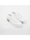 Bouncing Sneakers Mesh Suede Goatskin Blanc Blanc - HERMES - BALAAN 4