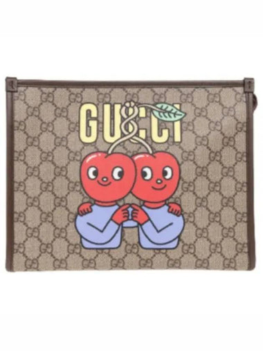 703914 U5TAG 8679 GG Supreme Clutch Bag - GUCCI - BALAAN 1