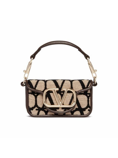 Toile Iconographe Chain Shoulder Bag Beige - VALENTINO - BALAAN 1