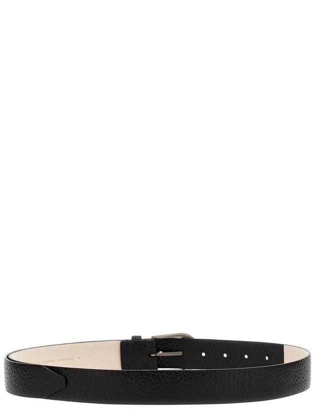 24FW Belt M0JUMC31GPC101 Black - BRUNELLO CUCINELLI - BALAAN 3