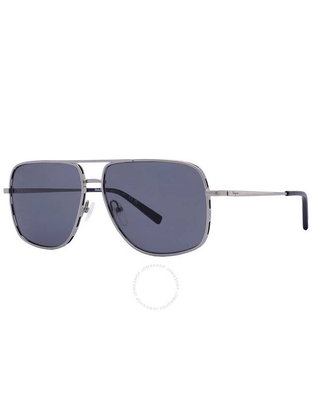 Salvatore Ferragamo Grey Navigator Men's Sunglasses SF278S 032 60 - SALVATORE FERRAGAMO - BALAAN 3