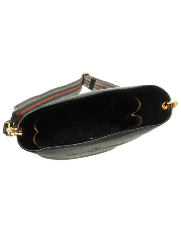 Vitello Phoenix Shoulder Bag Black - PRADA - BALAAN 5