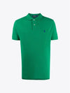 Men's Pony Slim Fit Short Sleeve Polo Shirt Green - POLO RALPH LAUREN - BALAAN 2