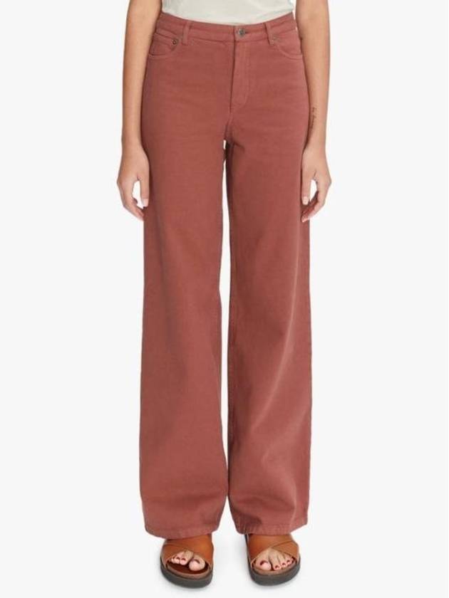 Elisabeth Jeans Dark Faded Rose - A.P.C. - BALAAN 3