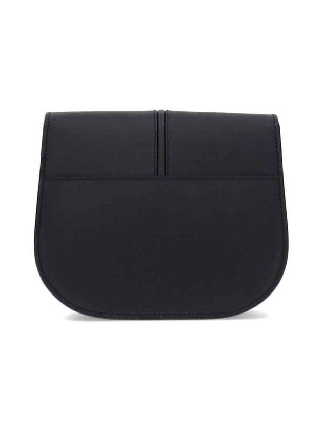 Betty Saffiano Cross Bag Black - A.P.C. - BALAAN 4