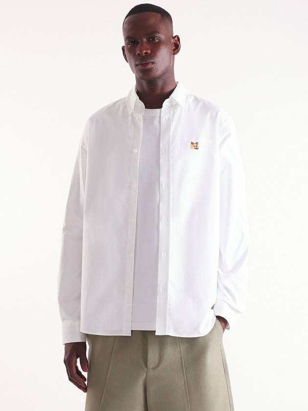 MAISON KITSUNÉ MINI FOX HEAD CLASSIC BD SHIRT - MAISON KITSUNE - BALAAN 3