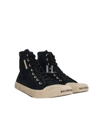 Paris High Top Sneakers Black - BALENCIAGA - BALAAN 2