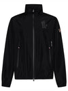 Grenoble Vieille Zip-Up Jacket Black - MONCLER - BALAAN 2