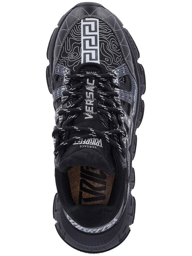 Trigreca low-top sneakers black - VERSACE - BALAAN 6