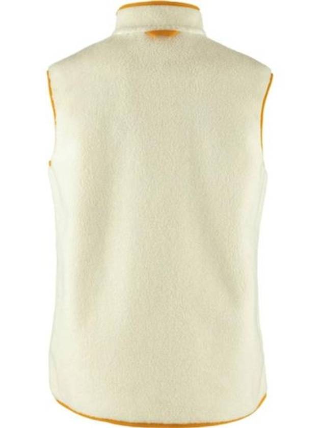 Vardag Pile Fleece Vest Ivory - FJALL RAVEN - BALAAN 3