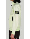 Garment Dyed Crinkle Reps Nylon Zip-up Jacket Lime - STONE ISLAND - BALAAN 4
