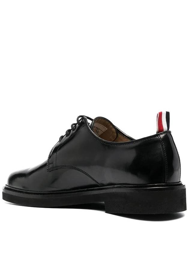 Calf Leather Micro Sole Uniform Shoe Black - THOM BROWNE - BALAAN 5