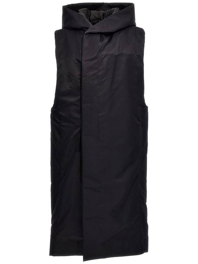 23 fw Black Padded Long Vest Down Jacket RR02C7921BR09 B0480941272 - RICK OWENS - BALAAN 2