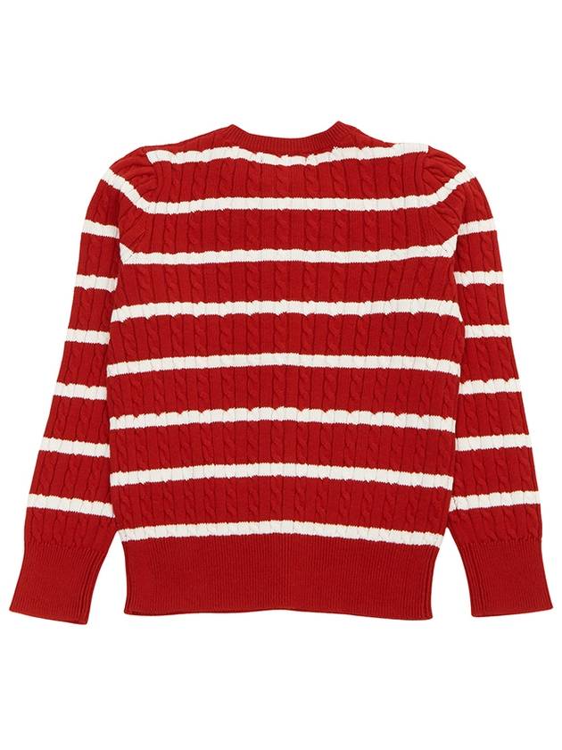 Kids Cardigan 312925609001 RED - POLO RALPH LAUREN - BALAAN 3