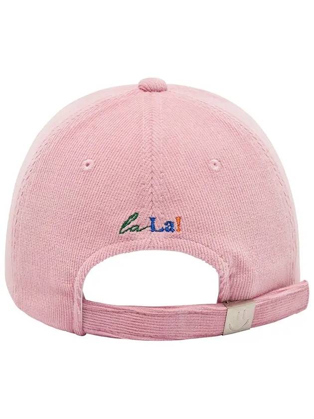 LaLa Corduroy Ball Cap Cream - LALA SMILE - BALAAN 5