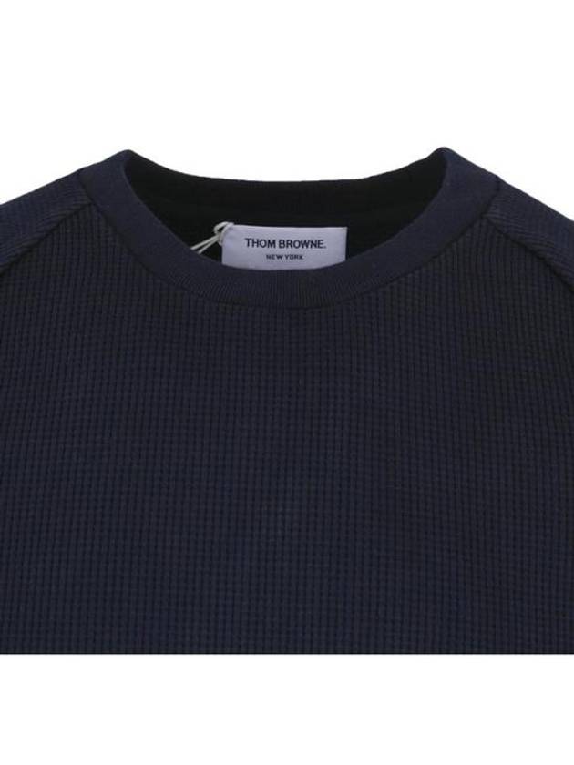 4 Bar Stripe Sweatshirt Navy - THOM BROWNE - BALAAN 5