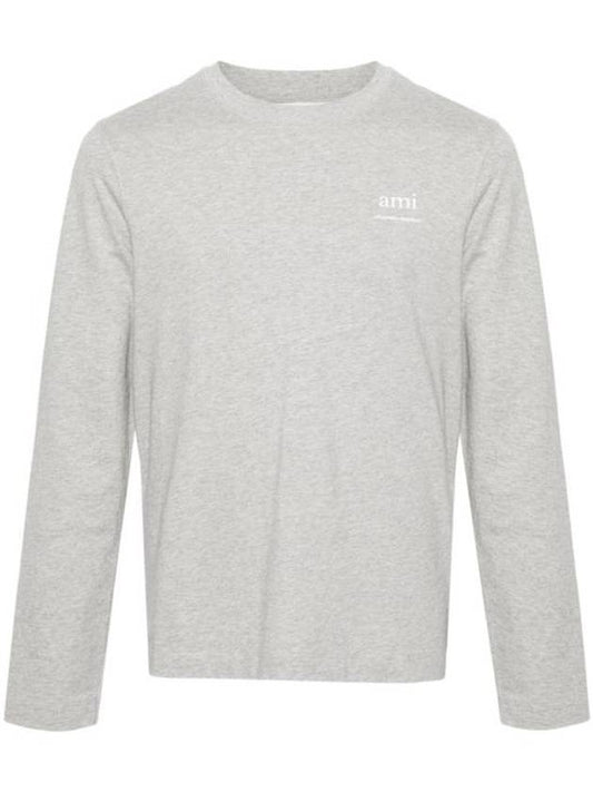 Alexandre Mattiussi Long Sleeve T-Shirt Grey - AMI - BALAAN 1
