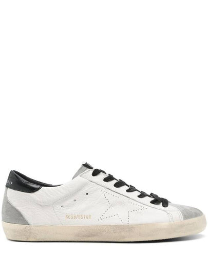 Super Star Low Top Sneakers White Grey - GOLDEN GOOSE - BALAAN 2